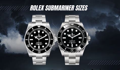 rolex submariner taille|rolex bezel size chart.